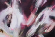 Milène Sanchez, Red light and alpha waves I, 2023, Huile sur toile, 22 x 16 cm