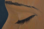 Henni ALFTAN « Augenblick II » 2019 Série « Déjà-vus » Huile sur toile Oil on canvas Dyptich 54 x 65 cm & 65 x 54 cm - Galerie Claire Gastaud