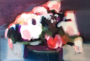 Milène Sanchez, For ever gushing I, 2021, Oil on canvas, 41 x 33 cm, collection privée