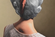 Natacha Lesueur, Raie des fées, 2020, Monotype au crayon sur épreuve photographique pigmentaire fine art, 42 x 62 cm, 3 exemplaires