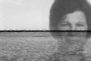 Nicene Kossentini, Boujmal Assia, 2011, Photographie noir et blanc, 90 x 90 cm, 3 exemplaires