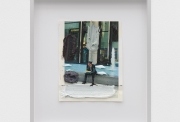 Erik Schmidt, Mr Who, 21 x 15 cm, oil on fine art print on canvas