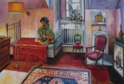 Nazanin Pouyandeh, Les Catleyas, 2001, 81 x 100 cm