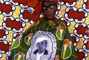 Jacques Bosser, Mbasogo,  Ondimba, 2007, tirage argentique cibachrome,80X80 cm,