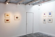 Georges Rousse, Vue de l'exposition, Galerie Claire Gataud, novembre 201