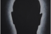 Henni Alftan, Ghost Song V, 2017, Pastel sec sur papier noir, 50 x 40 cm