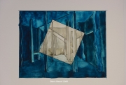 Blanc Mesnil, 2006, aquarelle sur papier, 11x18cm
