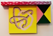 SANS TITRE, 2012, Crayon, acrylique et impression sur papier marouflé sur panneau, 45x70 cm