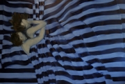 Henni ALFTAN - Spooning, 2014, huile sur toile, 130x195cm