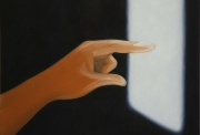 Henni ALFTAN, Tactile, 2014, huile sur toile, 54 x 65 cm