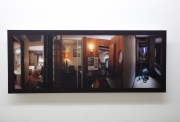 Hôtel de la truite, 2011, Photographie argentique plastifiée, détourée et contrecollée sur PVC, 4 plans successifs, 39,5 x 100 cm, 1/3 exemplaires