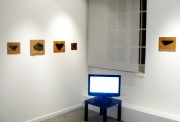 Philippe Favier, vue d'exposition, galerie Claire Gastaud