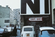 Tania Mouraud, City Performance Numero 1,1977-1978, Paris, Silk screen, 300 x 400 cm, 54 billboards, Collection Frac Lorraine, Metz France